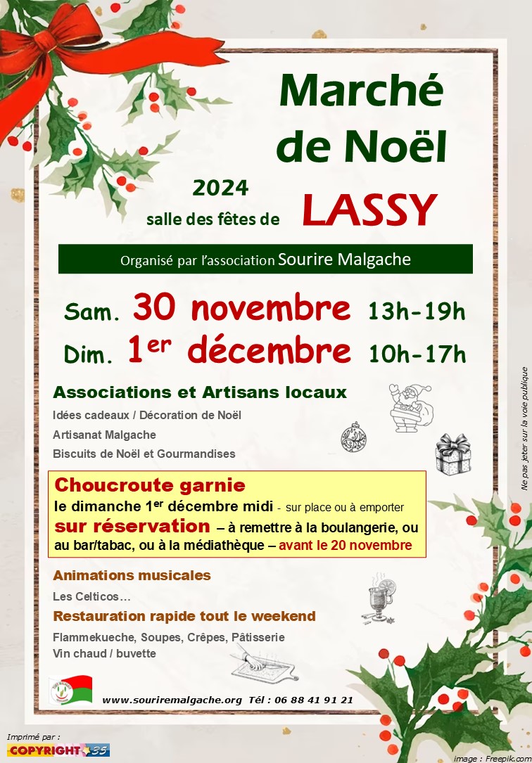 Marché de Noël 2024